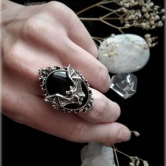 Winged Angel protection RING